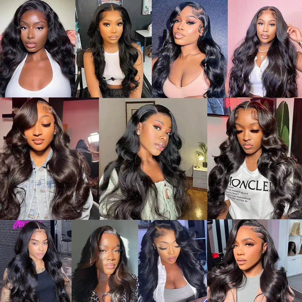 Body Wave 13x4 Lace Frontal Wig Glueless Wig Human Hair Body Wave Wig HD Lace Human Hair Lace Frontal Wig Brazilian Wigs On Sale