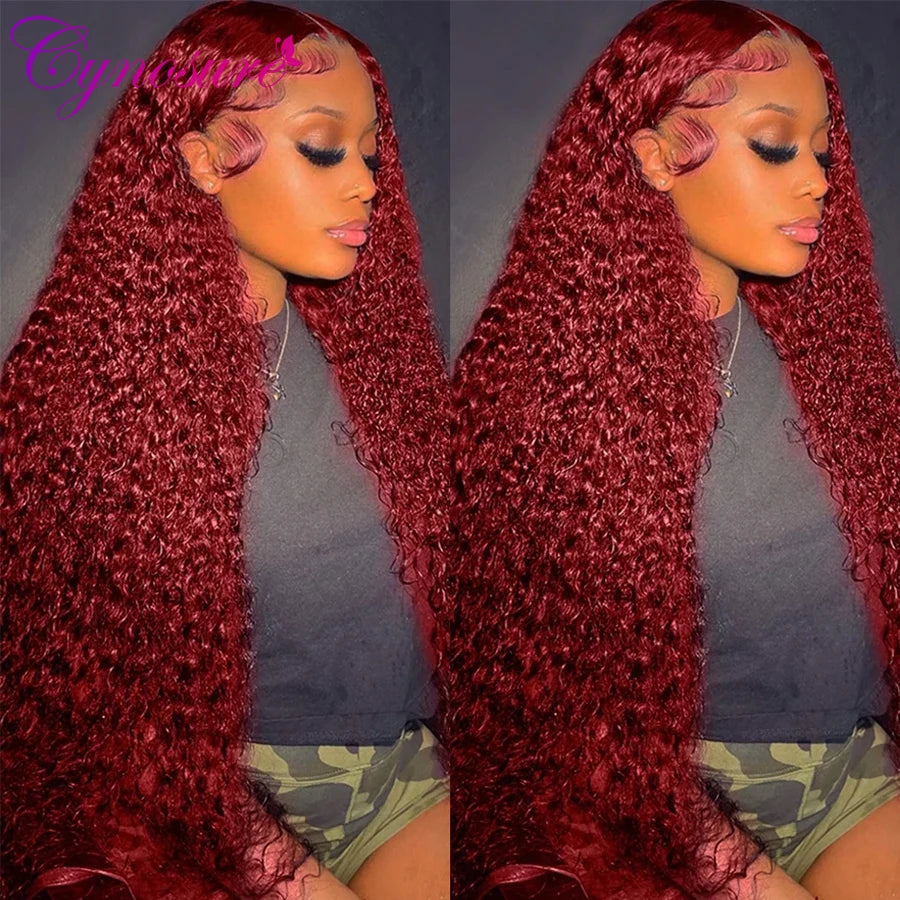 Cynosure 30 inch Highlight Lace Front Human Hair Wigs for Women 13x6 HD Lace Frontal Wig Honey Blond Ombre Color Preplucked Wig