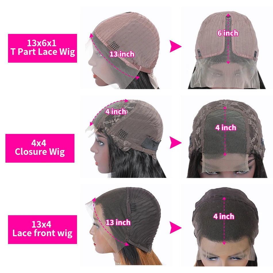 Kinky Straight Human Hair Wigs 13x6 Lace Frontal Wig Lace Front Wig Lace Human Hair Lace Frontal Wig Brazilian Wigs On Sale