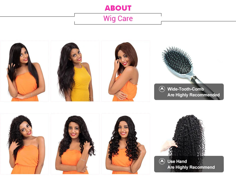 Glueless Wig Human Hair Kinky Straight Human Hair Wigs Lace Front Wig Human Hair Lace Frontal Wig Hd Lace 13x6 Human Hair Sale