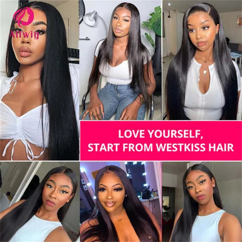 13x4 Double Drawn Bone Straight Vietnamese Human Hair Wigs 100% Woman 13x6 Transparent HD Lace Frontal Wigs Pre Plucked On Sale