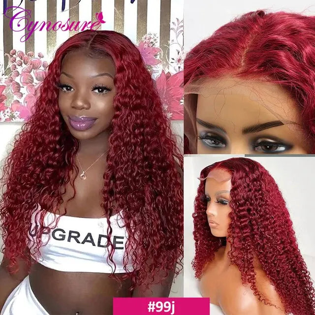 Cynosure 30 inch Highlight Lace Front Human Hair Wigs for Women 13x6 HD Lace Frontal Wig Honey Blond Ombre Color Preplucked Wig