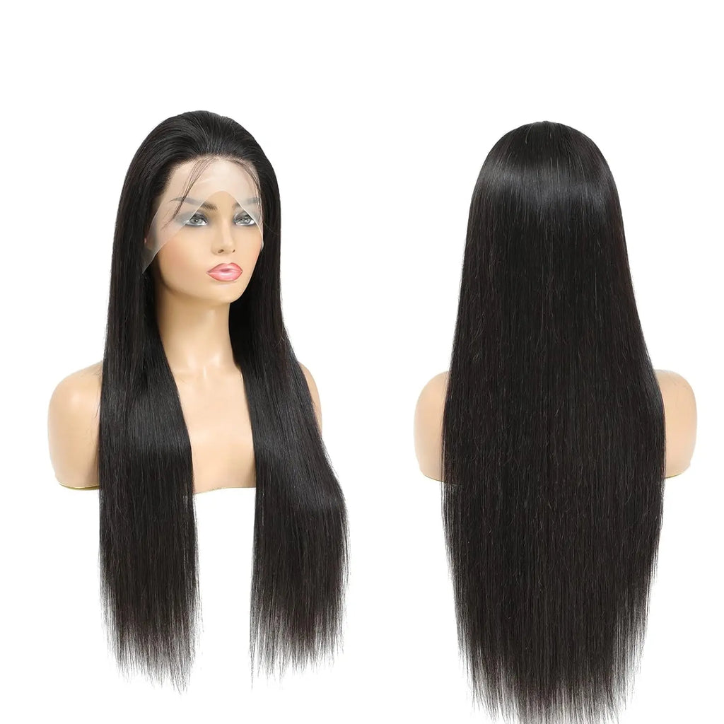 Straight Lace Front Wigs Human Hair 13x4 Hd Transparent Lace Front Human Hair Wigs for Black Women Brazilian Remy Hair 30 Inch