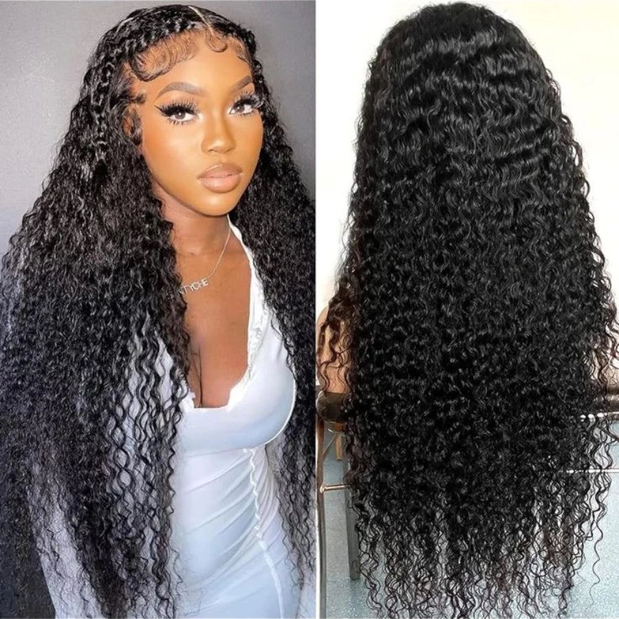 Deep Wave Frontal Wig 13x6 Hd Lace Curly Lace Front Human Hair Wig Deep Wave Wig Human Hair Human Hair Lace Frontal Wig On Sale