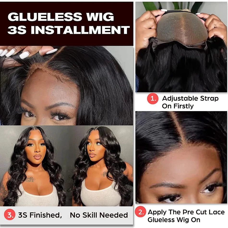 Glueless Wig Human Hair Kinky Straight Human Hair Wigs Lace Front Wig Human Hair Lace Frontal Wig Hd Lace 13x6 Human Hair Sale