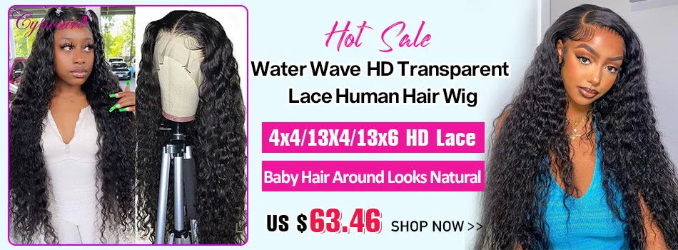 HD Transparent 13X4/13X6 Lace Front Human Hair Wigs for Women Pre Plucked Cynosure Brazilian Body Wave Lace Frontal Wig