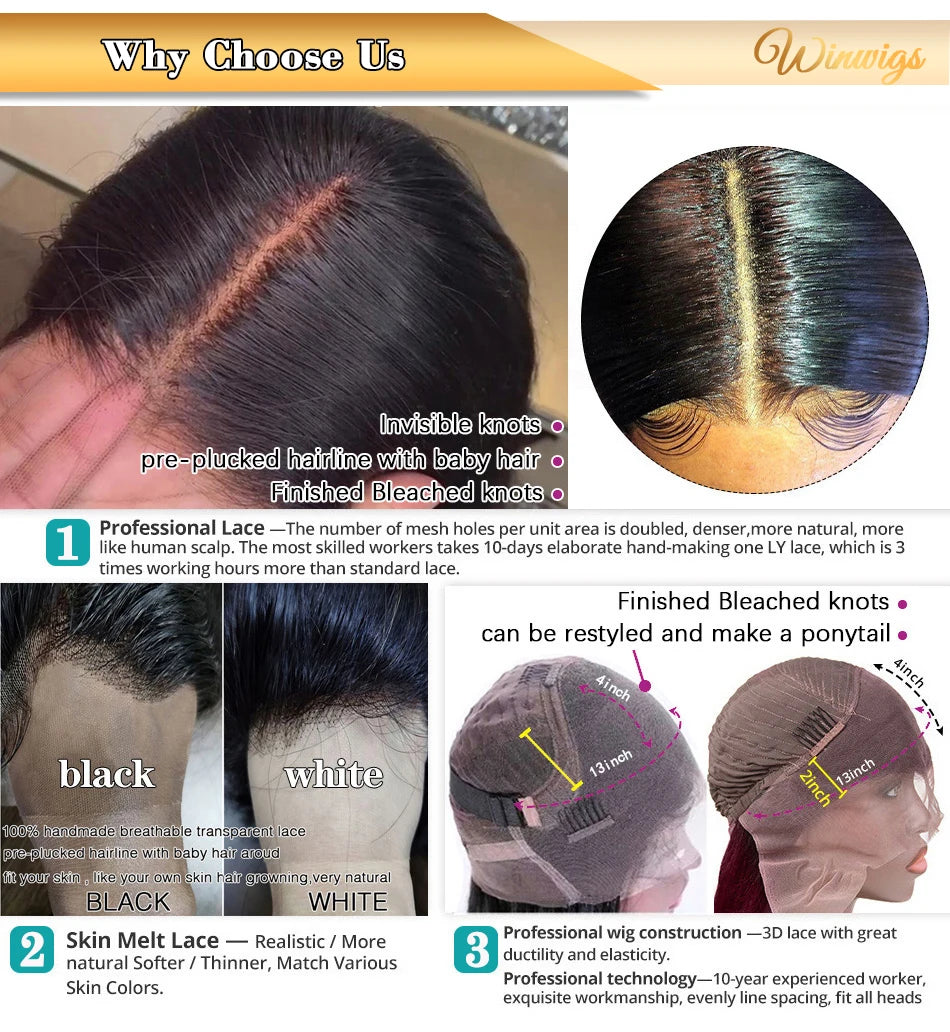 Brazilian Super Double Drawn Bone Straight 13x4 Transparent Lace Front Wigs Cheap Quality Wig Vietnamese Human Hair On Promotion