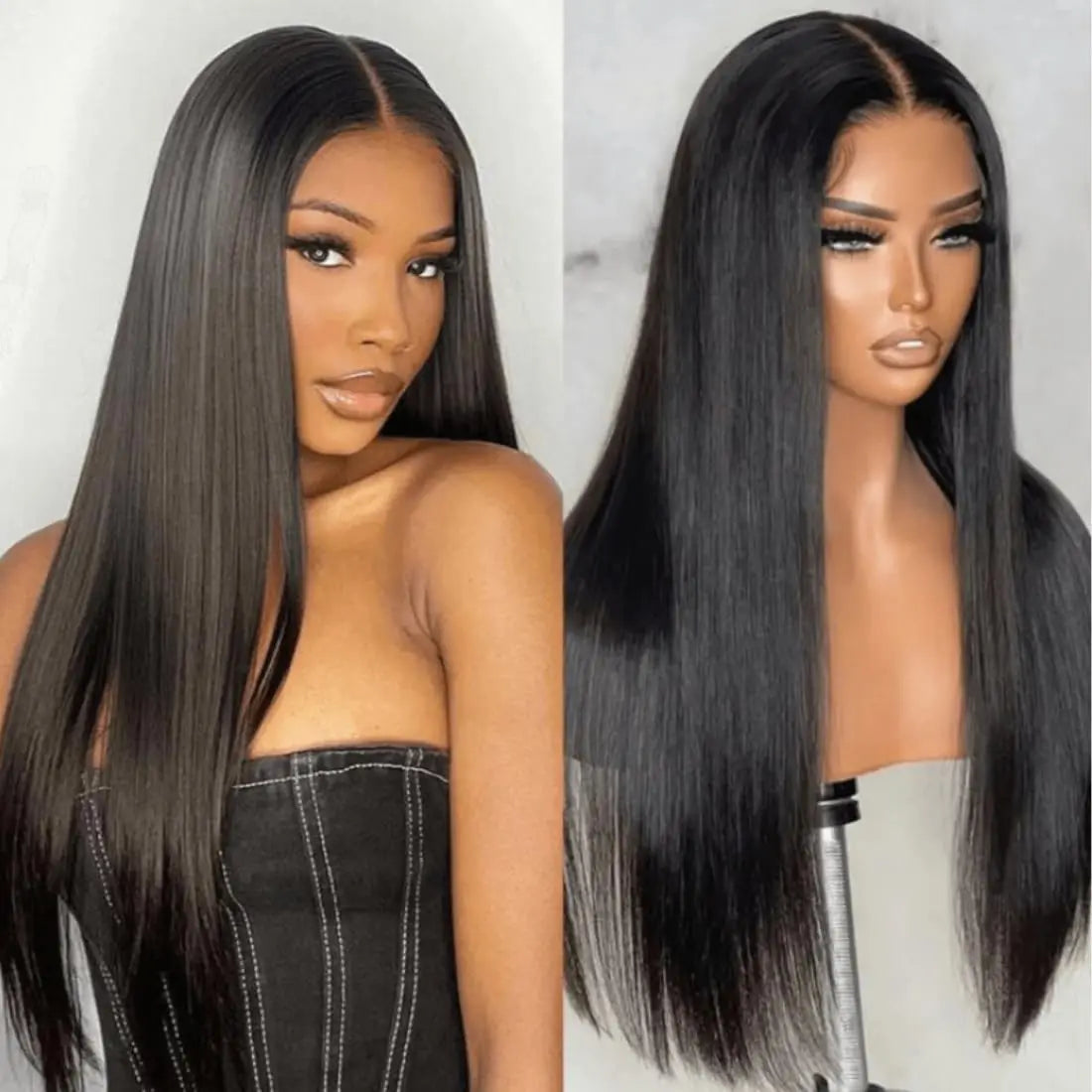 Straight Lace Front Wigs Human Hair 13x4 Hd Transparent Lace Front Human Hair Wigs for Black Women Brazilian Remy Hair 30 Inch