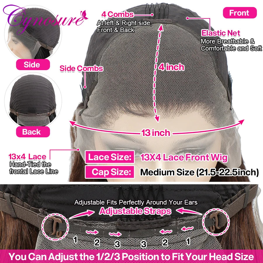 HD Lace Front Human Hair Wigs Body Wave 13x4 13x6 Transparent Lace Frontal Human Hair Wigs Pre Plucked HD Lace Wigs For Women