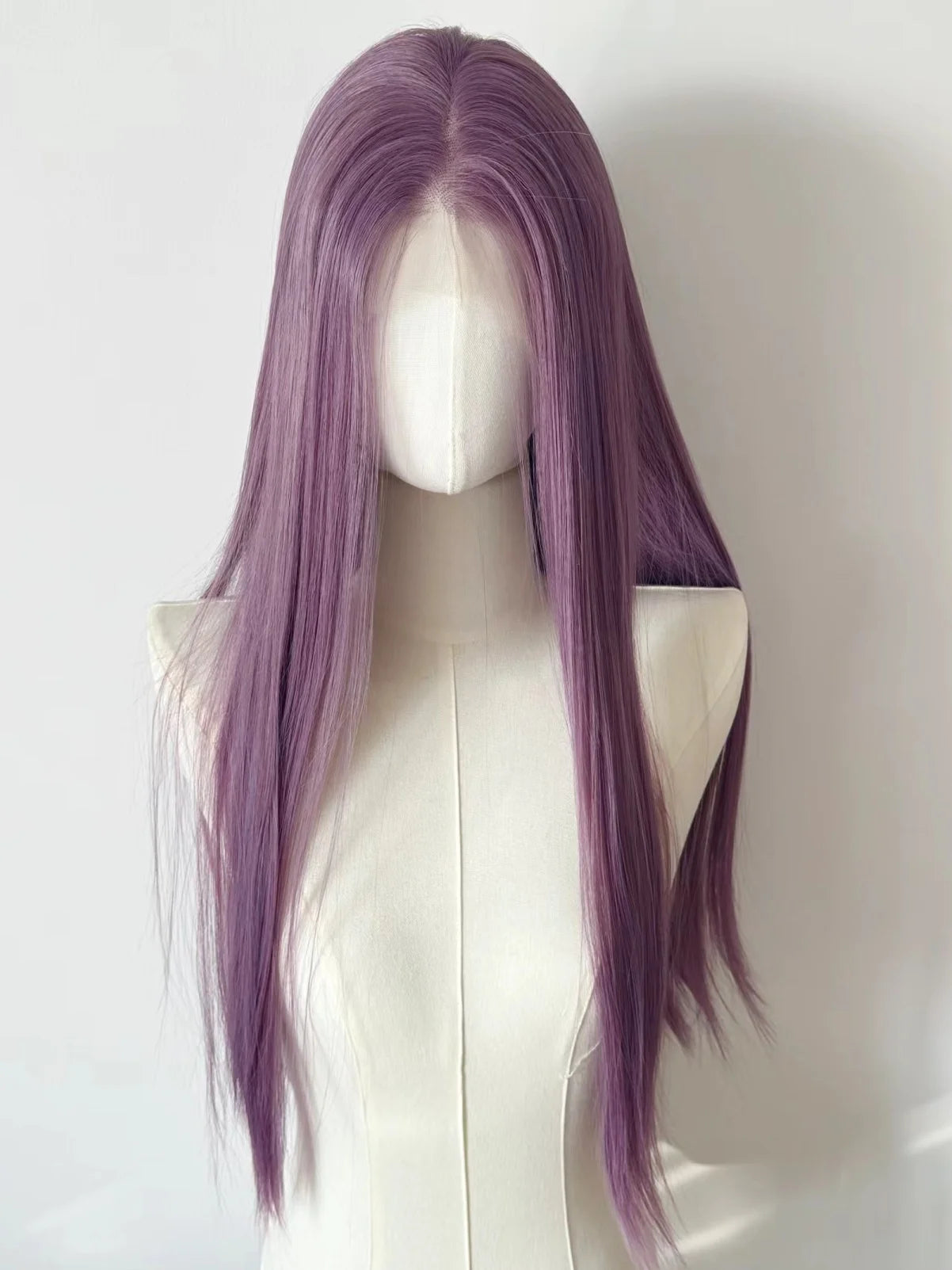 Red Wig 13x4 Straight Lace Front Wig 26inch Cosplay Wig High Temperature Resistant Fibers Synthetic Lace Wigs For Daily use