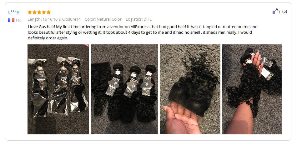 Cynosure Human Hair Water Wave Bundles with Closure Double Weft Brazilian Hair Weave 3 Bundles With Closure Remy